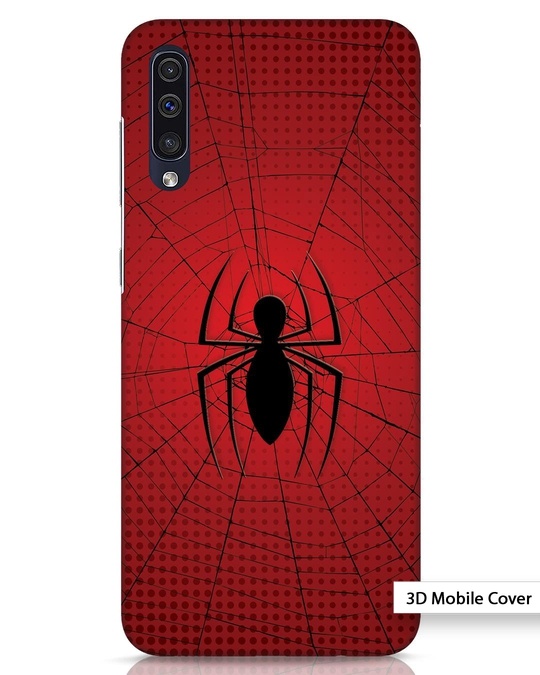 Shop Spiderman Samsung Galaxy A50 3D Mobile Cover-Front