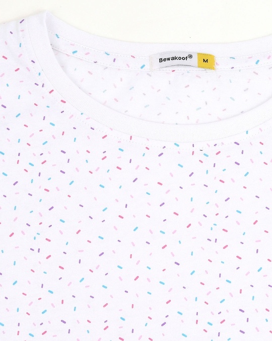 Shop Sprinkles Half Sleeves AOP T-Shirts