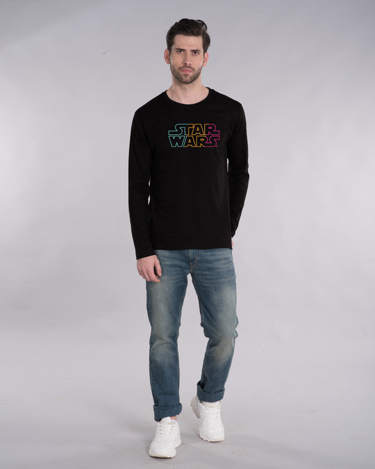 Shop Star Wars Colorful Full Sleeve T-Shirt (SWL)-Design