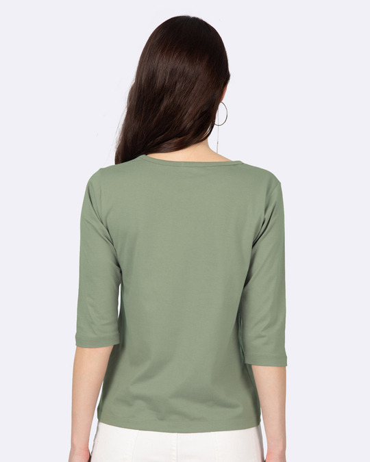 Shop Stay Classy Minnie 3/4th Sleeve Slim Fit T-Shirt (DL)-Back