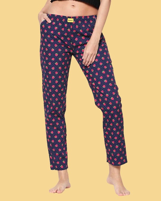 Shop Strawberry Pattern Pyjama-Front
