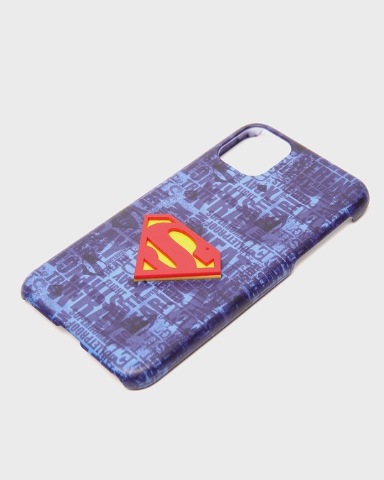 Shop Superman Logo iPhone 11 Pro 3D Mobile Cover-Back