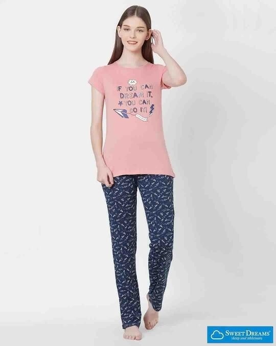 Shop Women's Dream Top & Pajama Set-Front