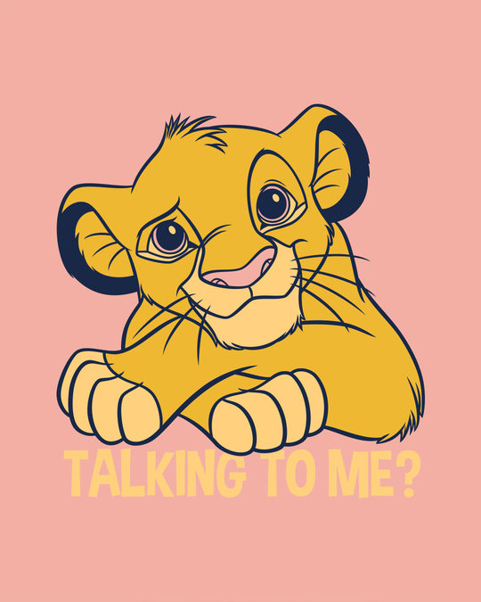 disney talking simba