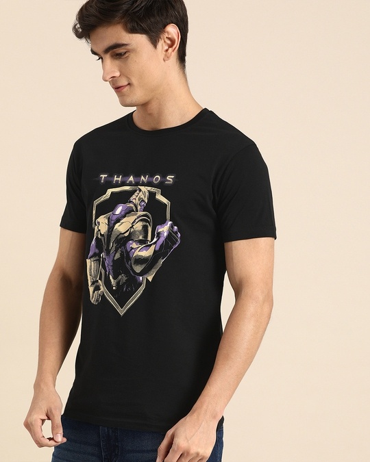 Shop Thanos Half Sleeve T-Shirt (AVEGL)-Back