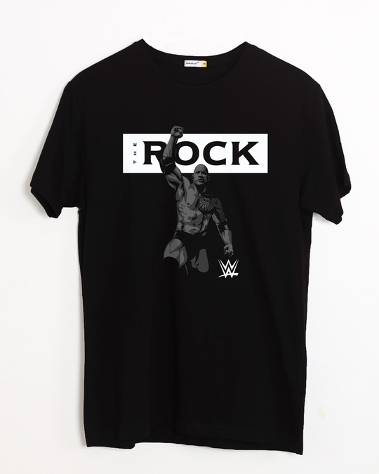 Buy WWE legend The Rock Half Sleeve Tshirt for men at Rs. 299