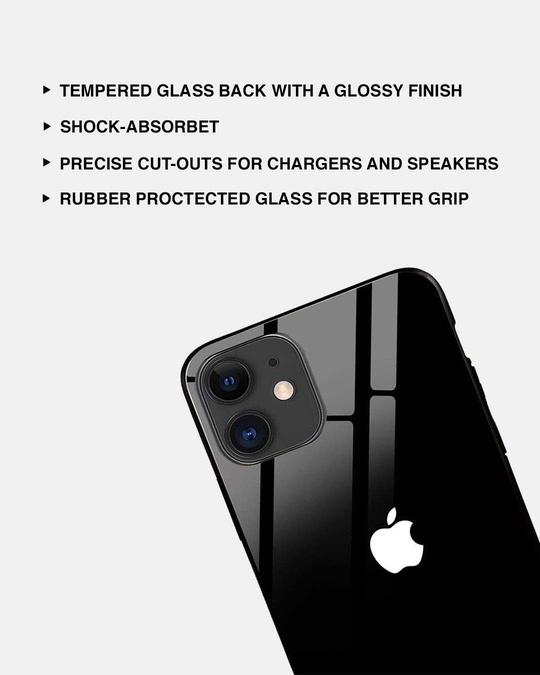 Shop ToCloset Clouds Glass Case for iPhone 11-Full