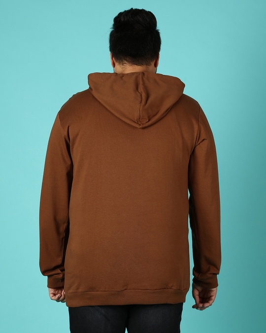 Shop Killer Brown Plus Size Sweatshirt Hoodie-Design