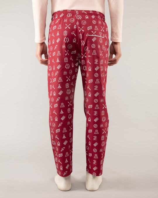 Shop Travel All Over Poplin Pyjama-Design