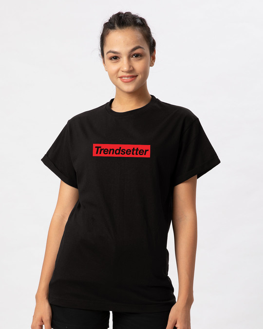 Shop Trendsetter Boyfriend T-Shirt-Front
