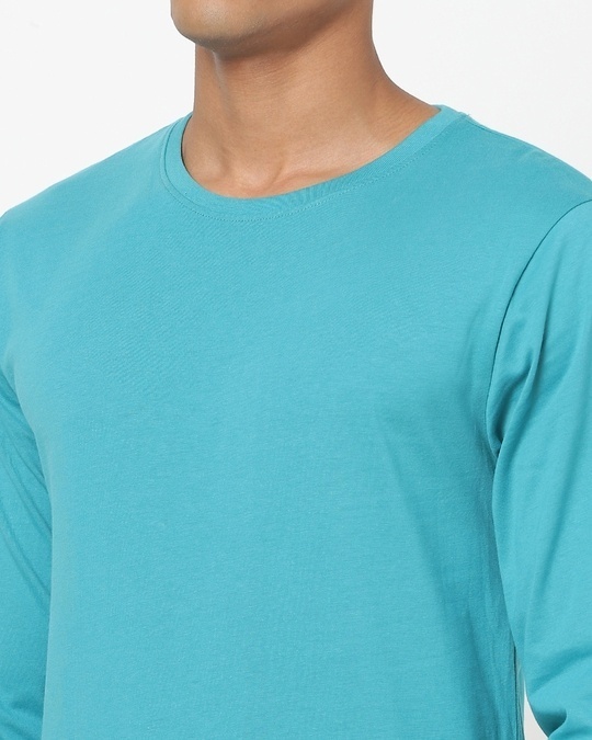 Shop Tropical Blue Full Sleeve T-Shirt