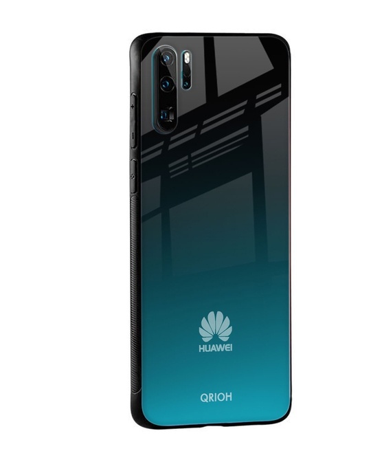 Shop Ultramarine Printed Premium Glass Cover for Huawei P30 Pro (Shockproof, Light Weight)-Design