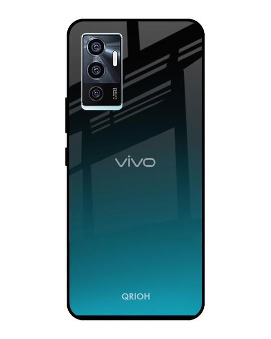 Shop Ultramarine Printed Premium Glass Cover for Vivo V23e 5G (Shockproof, Light Weight)-Front
