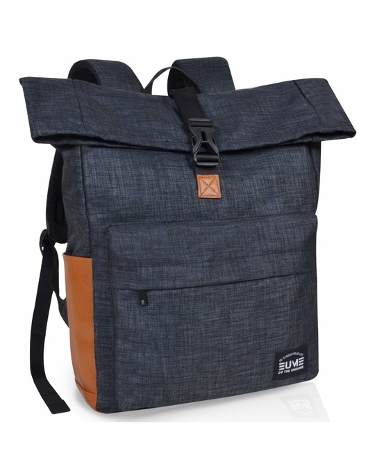 Buy Unisex Black Delta Laptop Backpack Online in India at Bewakoof