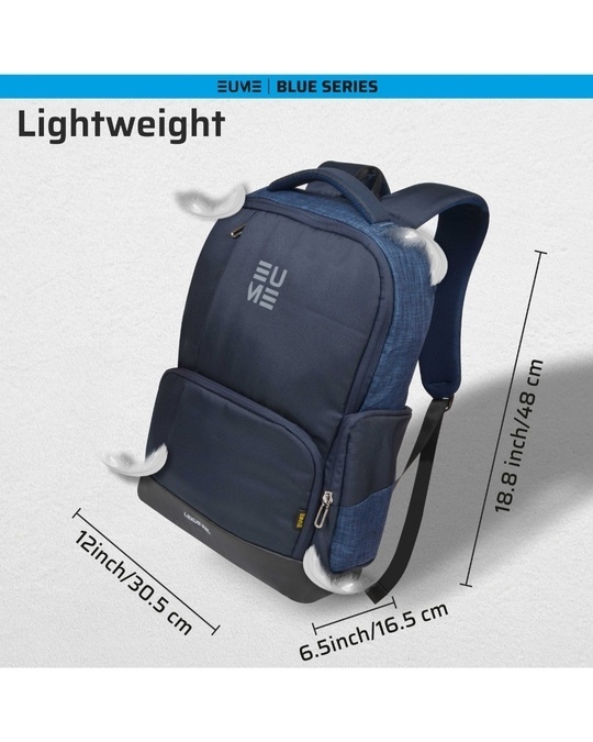 Shop Unisex Navy Blue Lexus Laptop Backpack