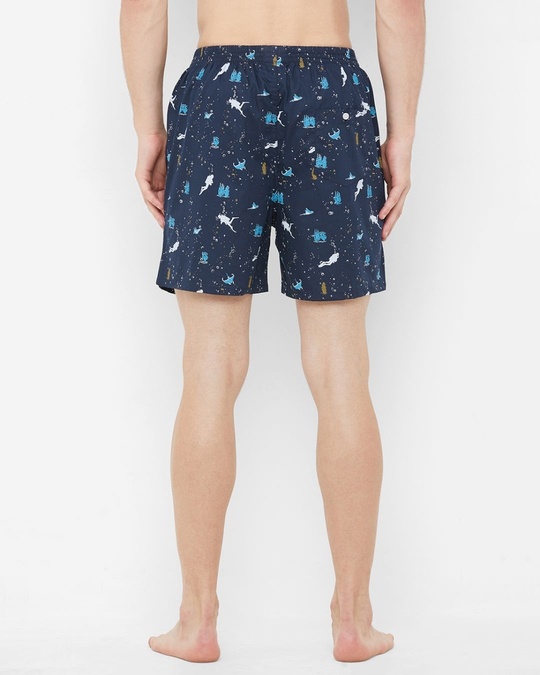 Shop Men's Cotton Printed Boxers Pack Of 2