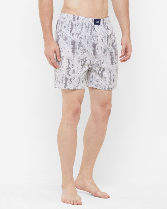 Shop Men's Cotton Printed Boxers Pack Of 2-Full