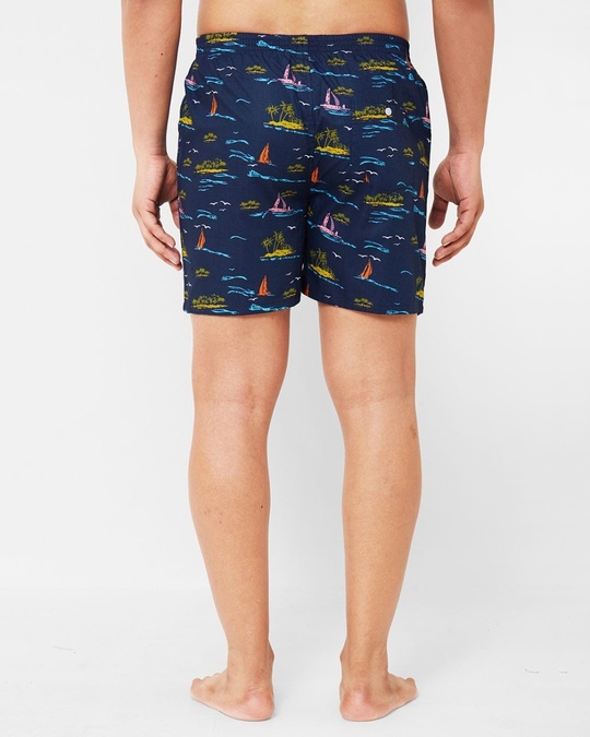 Shop Men's All Over Printed Cotton Boxers (Pack of 2)-Design