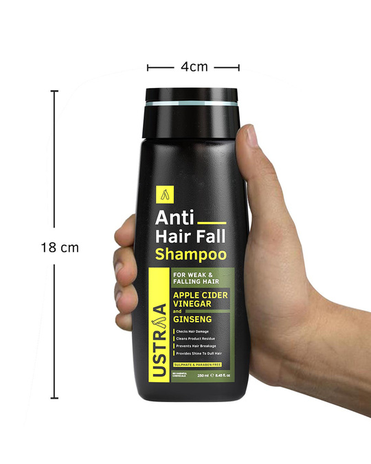 Shop Anti Hair Fall Shampoo With Apple Cider Vinegar   250 Ml
