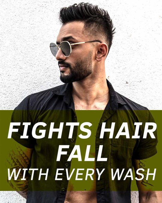 Shop Anti Hair Fall Shampoo With Apple Cider Vinegar   250 Ml
