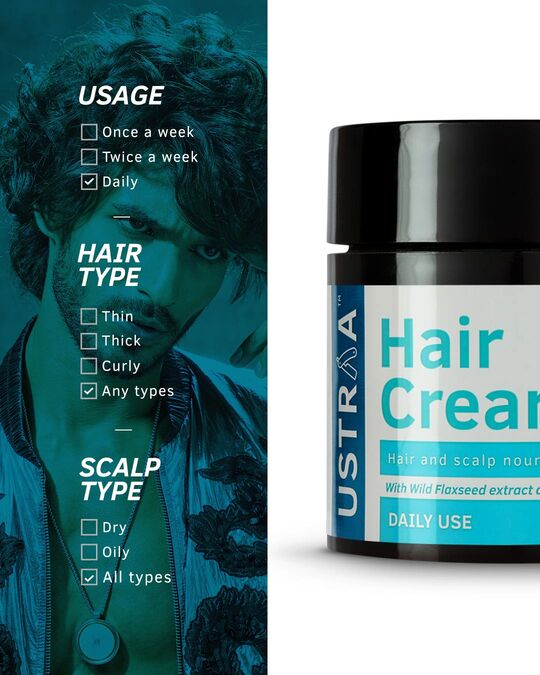 Buy Ustraa Daily Use Hair Cream 100g Online In India At Bewakoof 2629