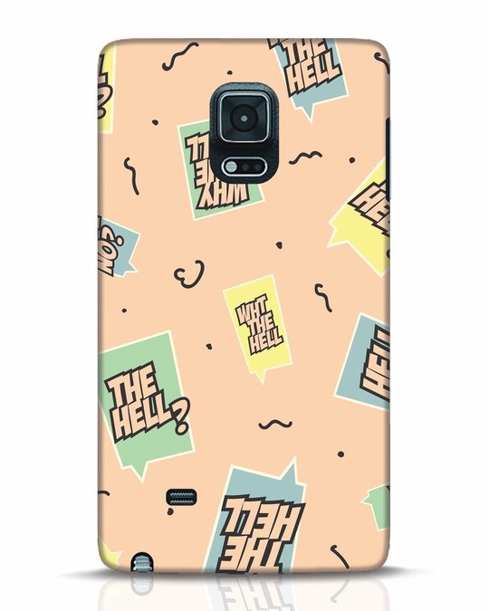 Buy What The Hell Samsung Galaxy Note Edge Mobile Cover for Unisex