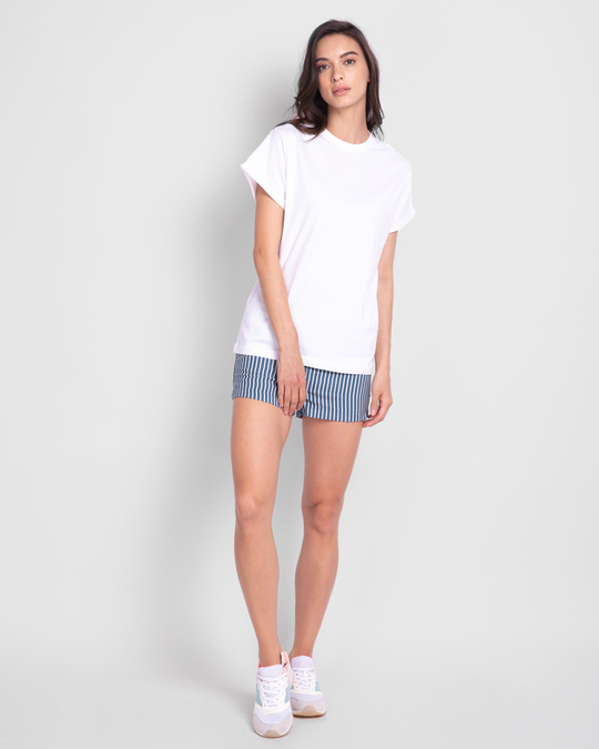 white boyfriend shirt women