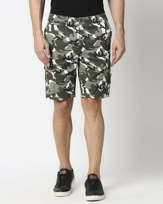 White camo Men's Shorts