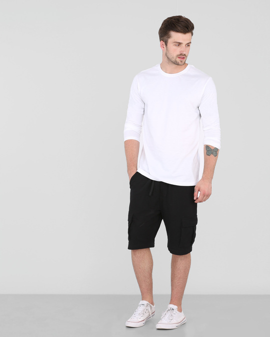 full sleeve t shirts white