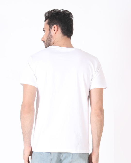 White Plain T-Shirts for Men Online at Bewakoof.com