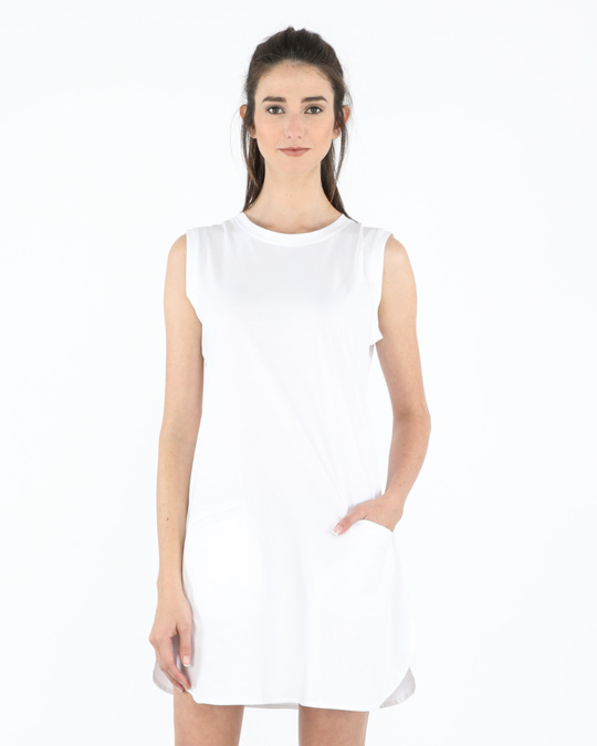 white t shirt dress womens