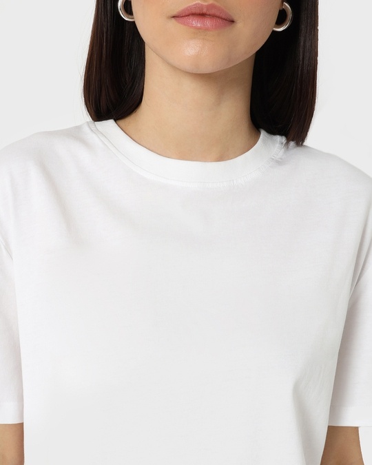 Shop White Relaxed Fit T-Shirt