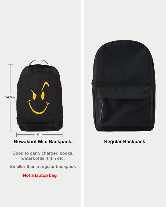 bewakoof mini backpack