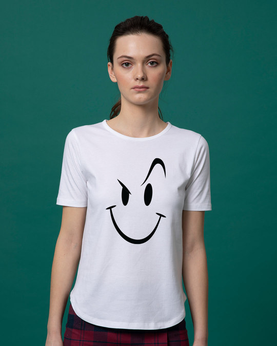 Shop Wink New Basic Round Hem T-Shirt-Front