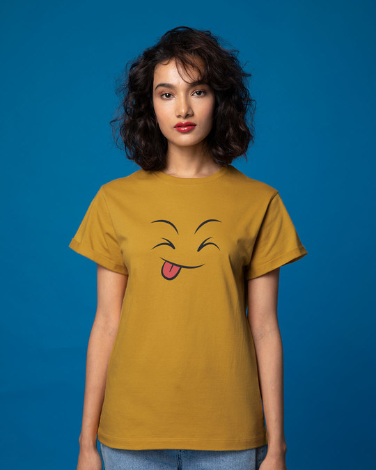 bewakoof smiley t shirt