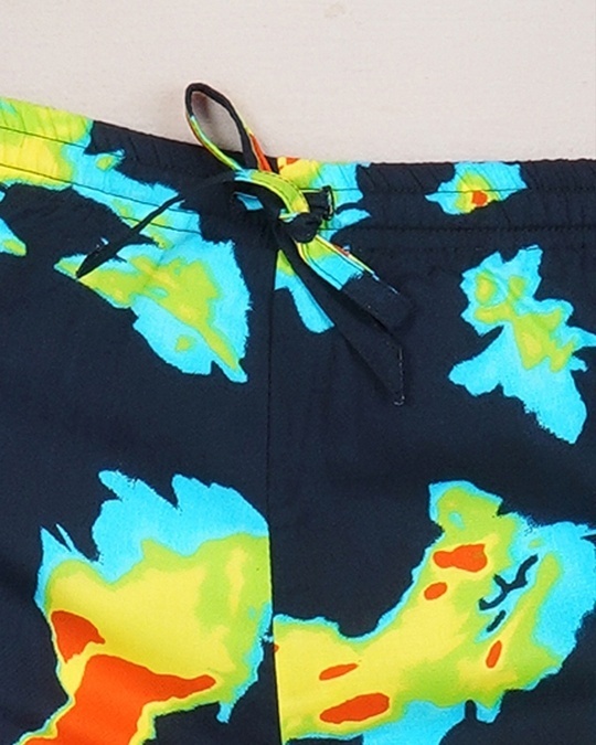 Shop Women's Blue All Over Printed Shorts