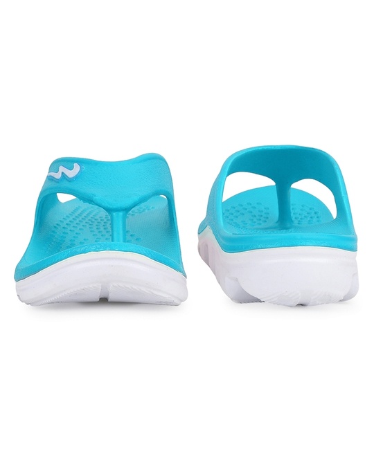 Buy Women's Blue Flip Flops Online in India at Bewakoof