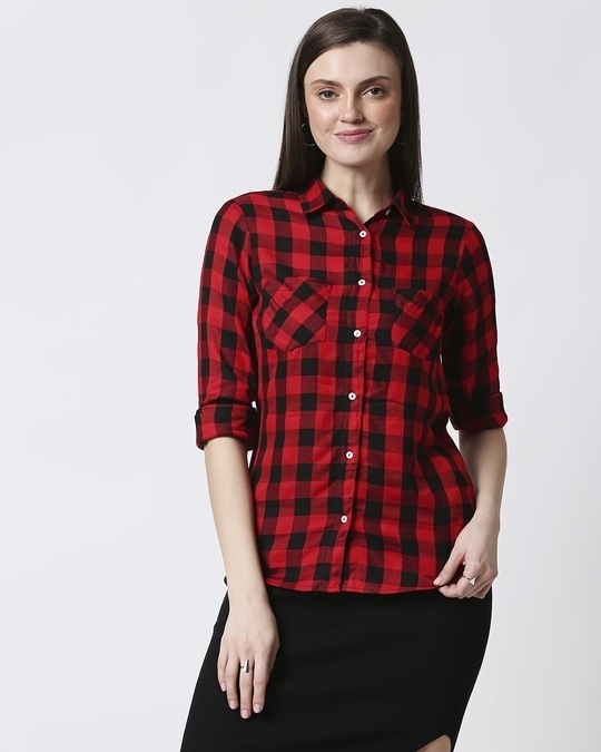 kmart check shirt womens