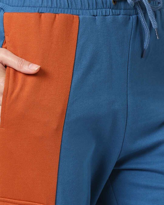 colorblock joggers womens