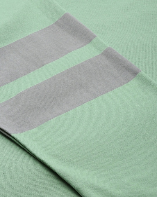 Shop Women's Green Solid Oversized T-shirt-Full