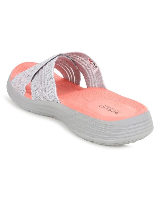 Buy Women's Grey Flip Flops Online in India at Bewakoof