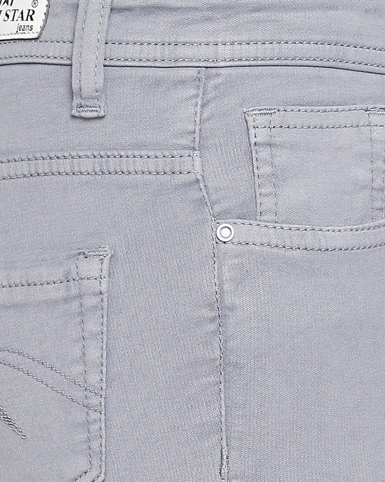 Buy Women's Grey Slim Fit Jeans for Women Grey Online at Bewakoof
