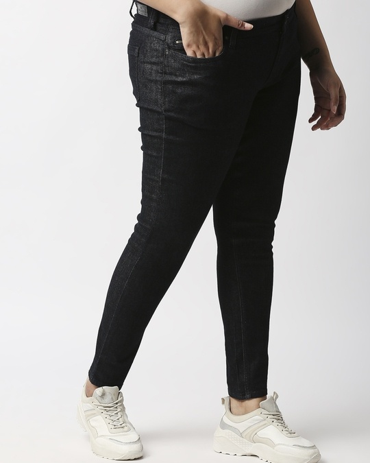Buy Women's Grey Slim Fit Low Rise Jeans for Women Grey Online at Bewakoof