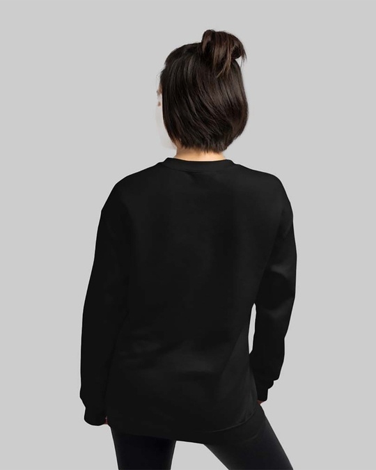 Shop Women's Black Malt Whiskey Printed Regular Fit Sweatshirt-Design