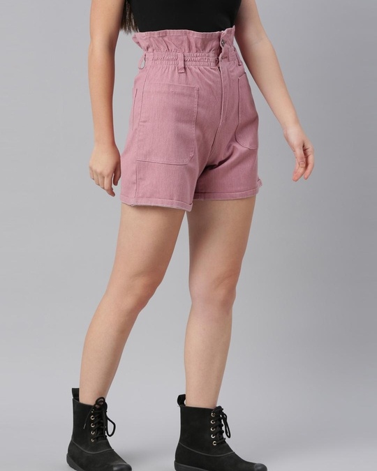 Buy Women's Pink Shorts Online at Bewakoof