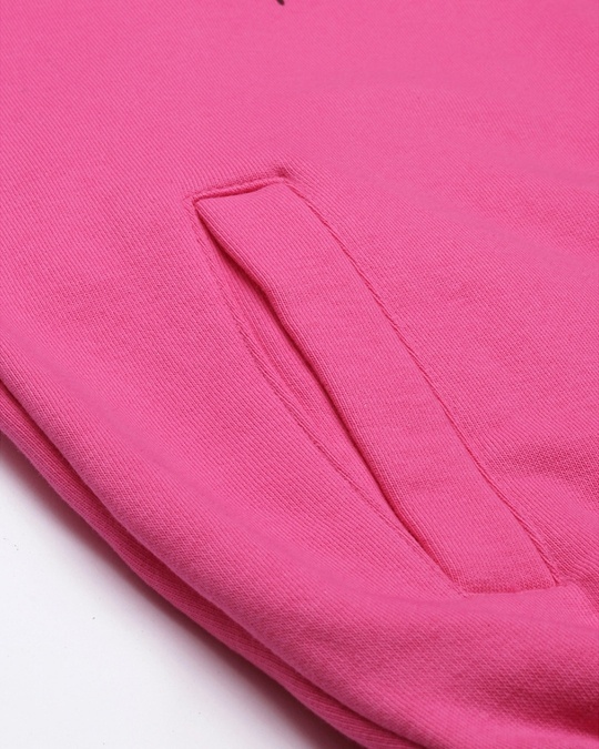 Shop Women's Pink Color Block Oversized Sweatshirt
