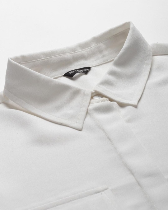 Buy Women's White Shirt Online at Bewakoof