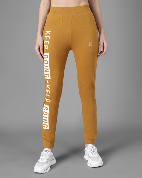 lemon yellow joggers