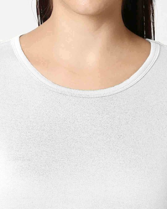 white full sleeve t shirt women's