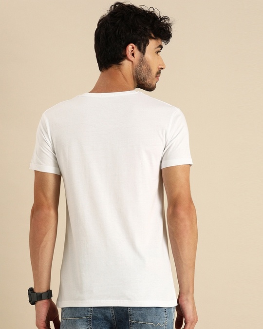 Shop Men's White World Peace T-shirt-Design